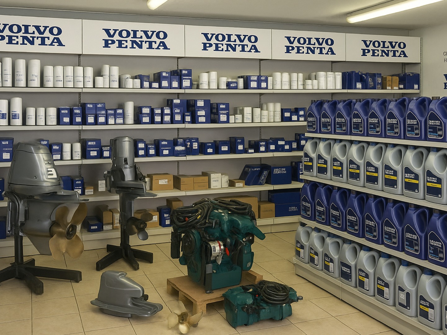 croix du sud magasin-volvo-penta-pieces-detachees-huiles-filtres