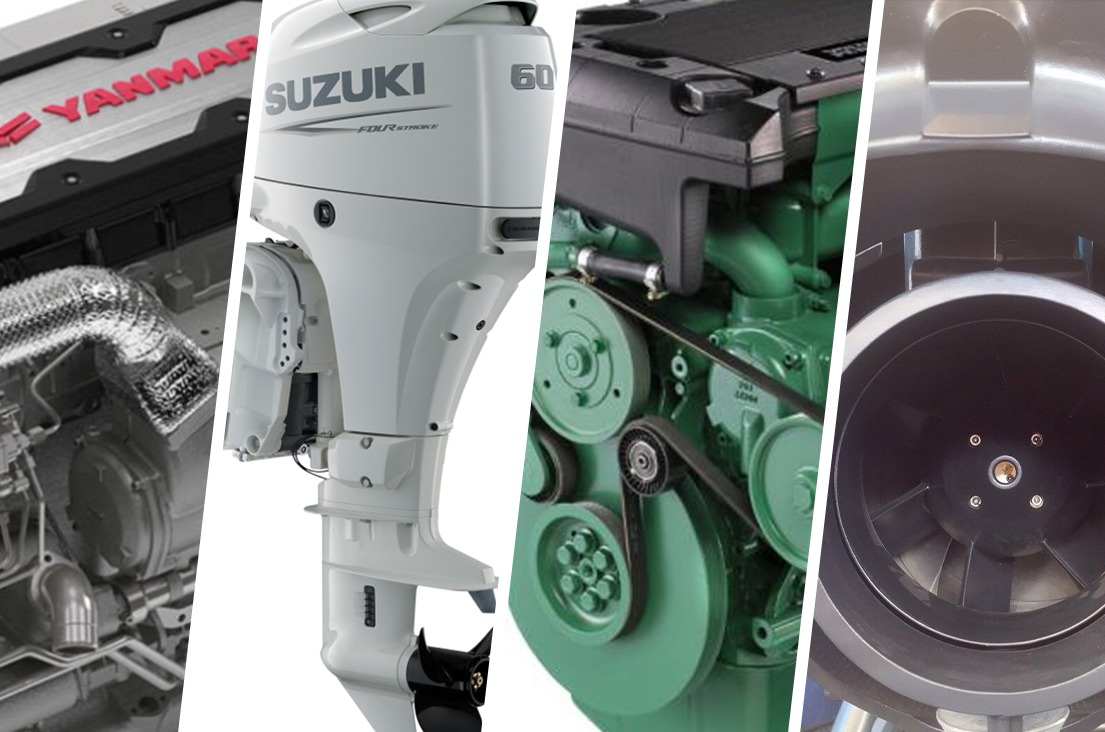 moteurs-marins-volvo-penta-yanmar-suzuki-mercury Présentation des quatre types de moteurs marins : Volvo Penta, Yanmar, Suzuki Marine et Mercury, adaptés à la navigation de plaisance et professionnelle.